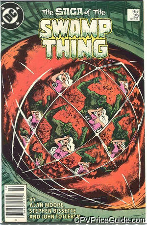 Saga of the Swamp Thing #29 95¢ CPV Comic Book Picture