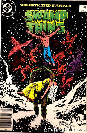 Saga of the Swamp Thing #31 95¢ CPV Comic Book Picture