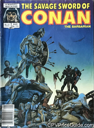Savage Sword of Conan #115 $1.75 Canadian Price Variant Comic Book Picture