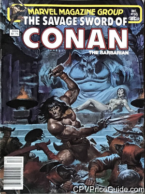 Savage Sword of Conan #95 $1.75 Canadian Price Variant Comic Book Picture
