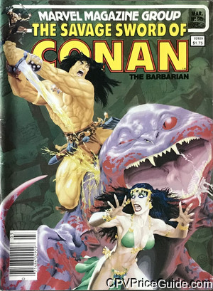 Savage Sword of Conan #98 $1.75 Canadian Price Variant Comic Book Picture