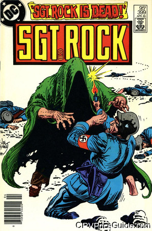 Sgt. Rock #399 95¢ CPV Comic Book Picture