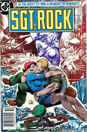 Sgt. Rock #412 $1.00 CPV Comic Book Picture