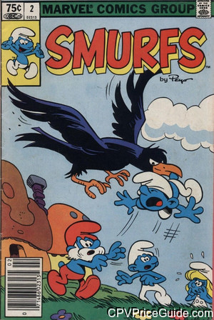 Smurfs #2 75¢ Canadian Price Variant Comic Book Picture
