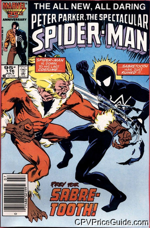 spectacular spider man 116 cpv canadian price variant image