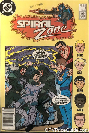 Spiral Zone #1 $1.35 CPV Comic Book Picture
