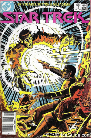 Star Trek #21 95¢ Canadian Price Variant Comic Book Picture