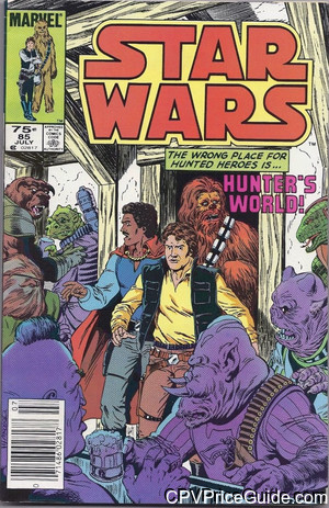 Star Wars #85 75¢ Canadian Price Variant Comic Book Picture
