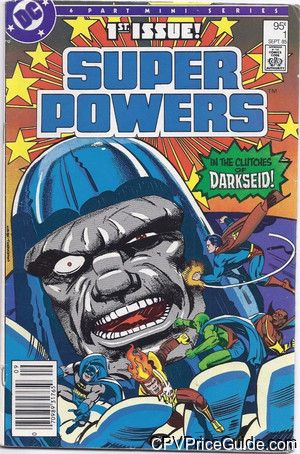 Super Powers Vol 2 #1 95¢ Canadian Price Variant Comic Book Picture