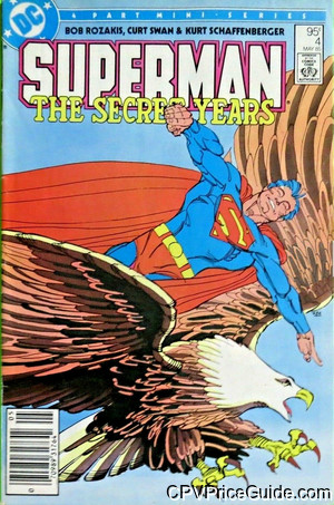 Superman: The Secret Years #4 95¢ Canadian Price Variant Comic Book Picture