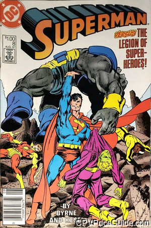 Superman Vol 2 #8 $1.00 CPV Comic Book Picture