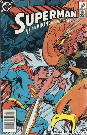 superman 394 cpv canadian price variant image