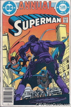 Superman Annual #9 $1.25 CPV Comic Book Picture
