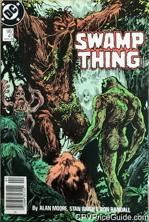Swamp Thing #47 95¢ CPV Comic Book Picture
