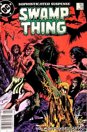 Swamp Thing #48 95¢ CPV Comic Book Picture