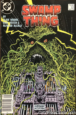 Swamp Thing #52 $1.00 CPV Comic Book Picture