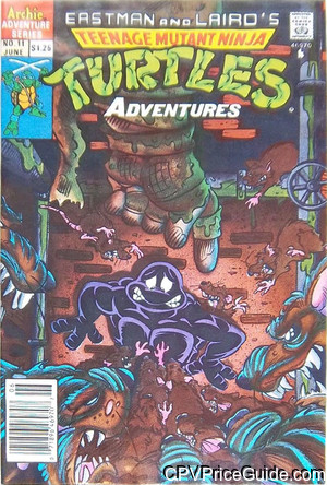 teenage mutant ninja turtles adventures 11 cpv canadian price variant image