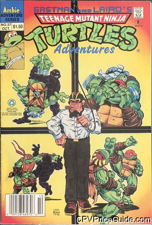 teenage mutant ninja turtles adventures 37 cpv canadian price variant image