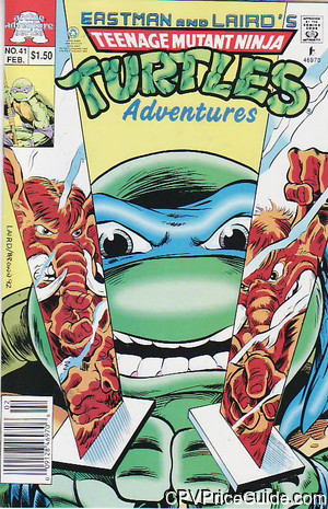 teenage mutant ninja turtles adventures 41 cpv canadian price variant image