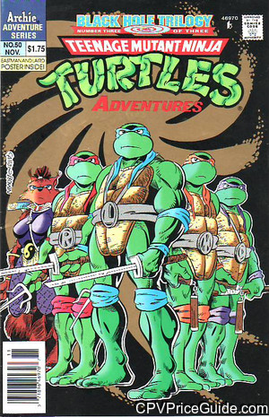 teenage mutant ninja turtles adventures 50 cpv canadian price variant image