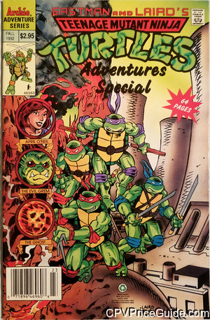 Teenage Mutant Ninja Turtles Adventures Special Edition #2 $2.95 Canadian Price Variant Comic Book Picture