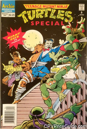 Teenage Mutant Ninja Turtles Adventures Special Edition #7 $2.25 Canadian Price Variant Comic Book Picture
