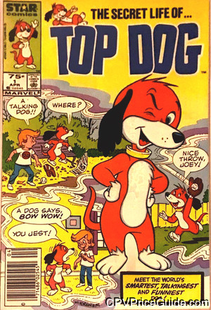 Top Dog #1 75¢ CPV Comic Book Picture