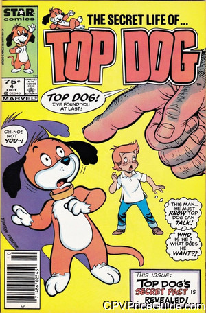 Top Dog #4 75¢ Canadian Price Variant Comic Book Picture