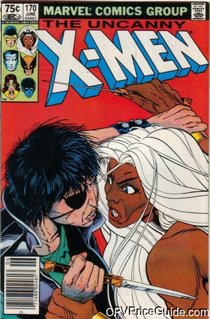Uncanny X-Men #170 75¢ Canadian Price Variant Comic Book Picture