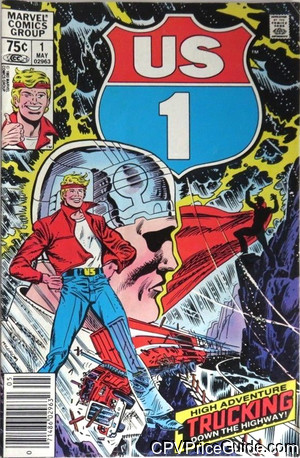 U.S. 1 #1 75¢ Canadian Price Variant Comic Book Picture