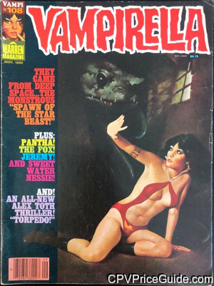 Vampirella #108 $2.75 Canadian Price Variant Comic Book Picture
