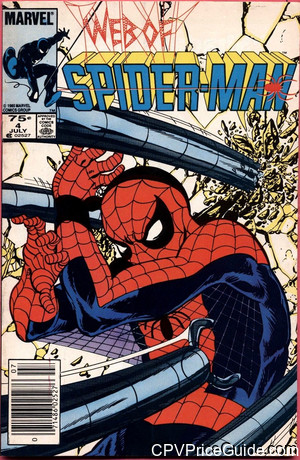 web of spider man 4 cpv canadian price variant image