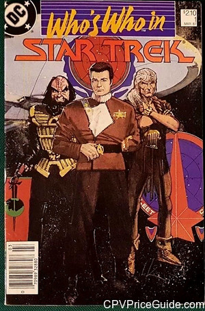 Who's Who in Star Trek #1 $2.10 CPV Comic Book Picture