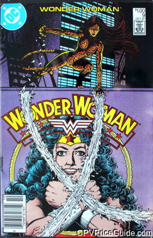 Wonder Woman Vol 2 #9 $1.00 Canadian Price Variant Comic Book Picture