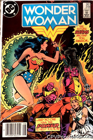 Wonder Woman #318 95¢ CPV Comic Book Picture