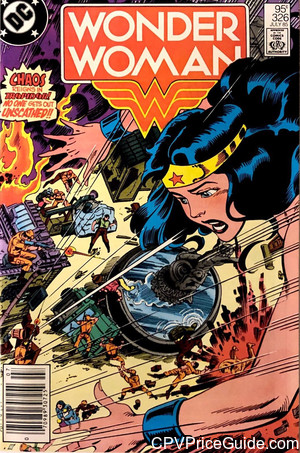 Wonder Woman #326 95¢ Canadian Price Variant Comic Book Picture