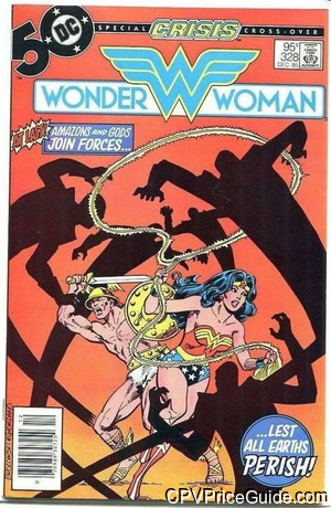 Wonder Woman #328 95¢ Canadian Price Variant Comic Book Picture