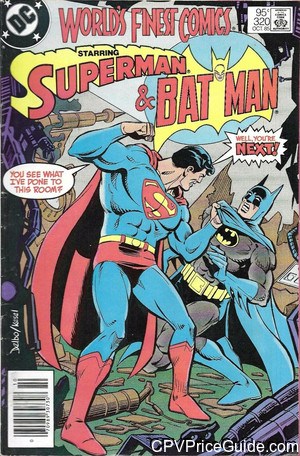 World's Finest Comics #320 95¢ Canadian Price Variant Comic Book Picture