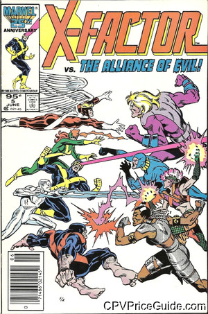 X-Factor #5 95¢ CPV Comic Book Picture