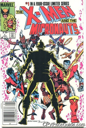 X-Men and the Micronauts #1 75¢ CPV Comic Book Picture
